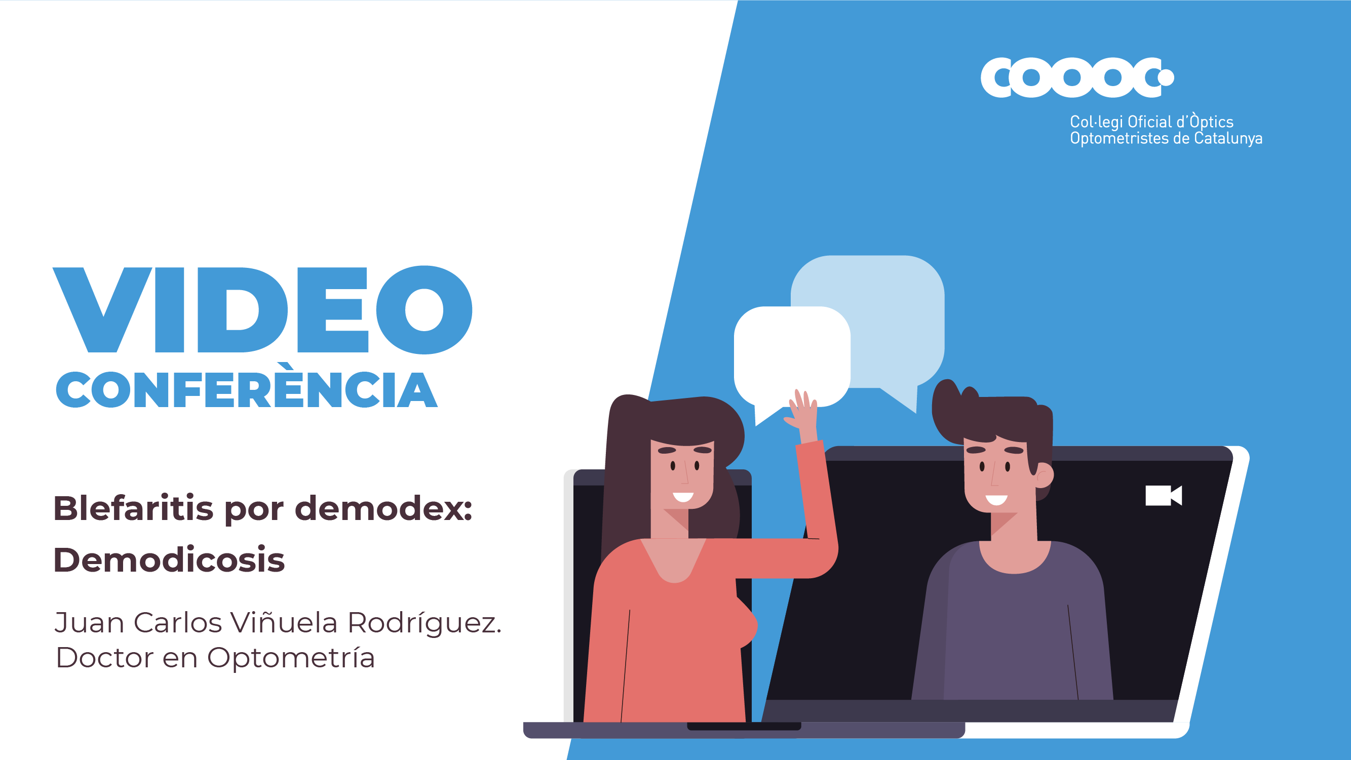 Ja tens disponible la sessió formativa sobre blefaritis per demodex